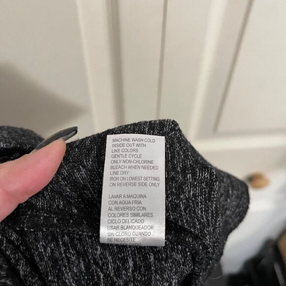 Democracy Womens Gray Pull On Stretch Zip Ankle DRing Waisted Jogger Pants Large - Picture 8 of 10